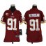 Nike Washington Football Team #91 Ryan Kerrigan Burgundy Red Team Color With C Patch Youth Stitched NFL Elite Jersey