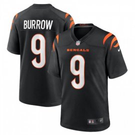 Cincinnati Cincinnati Bengals #9 Joe Burrow Black Youth Nike Game Jersey