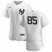 New York Yankees #85 Luis Cessa Mens Nike White Navy Home 2020 Authentic Player MLB Jersey