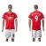 Manchester United #9 Ibrahimovic Red Home Soccer Club Jersey