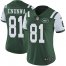 Nike New York Jets #81 Quincy Enunwa Green Team Color Womens Stitched NFL Vapor Untouchable Limited Jersey
