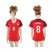 Womens USA #8 Dempsey Away Soccer Country Jersey
