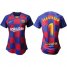 Womens Barcelona #1 Ter Stegen Home Soccer Club Jersey