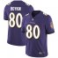 Nike Baltimore Ravens #80 Miles Boykin Purple Team Color Mens Stitched NFL Vapor Untouchable Limited Jersey