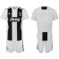 Juventus Blank Home Kid Soccer Club Jersey