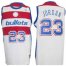 Washington Bullets 23 Jordan White Throwback Swingman Jersey Cheap
