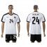 Austria #24 Kavlak White Away Soccer Country Jersey
