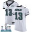 Nike Philadelphia Eagles #13 Nelson Agholor White Super Bowl LII Mens Stitched NFL Vapor Untouchable Elite Jersey