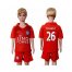 Leicester City #26 Mahrez Away Kid Soccer Club Jersey