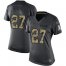 Nike Buffalo Bills #27 TreDavious White Black Womens Stitched NFL Limited 2016 Salute to Service Jersey
