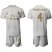 Real Madrid #4 Sergio Ramos White Home Soccer Club Jersey