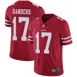Nike San Francisco 49ers #17 Emmanuel Sanders Red Team Color Youth Stitched NFL Vapor Untouchable Limited Jersey