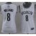 Women Brooklyn Nets 8 Deron Williams White Revolution 30 Swingman NBA Jerseys Cheap