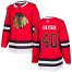 Adidas Chicago Blackhawks #40 John Hayden Red Home Authentic Drift Fashion Stitched NHL Jersey