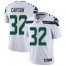 Nike Seattle Seahawks #32 Chris Carson White Mens Stitched NFL Vapor Untouchable Limited Jersey