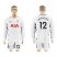 Tottenham Hotspur #12 Wanyama Home Long Sleeves Soccer Club Jersey