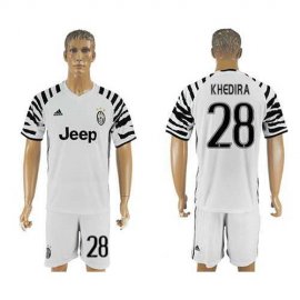 Juventus #28 Khedira SEC Away Soccer Club Jersey