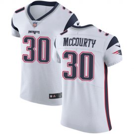 Nike New England Patriots #30 Jason McCourty White Mens Stitched NFL Vapor Untouchable Elite Jersey