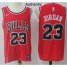 Mens Nike Chicago Bulls #23 Michael Jordan Red NBA Authentic Icon Edition Jersey