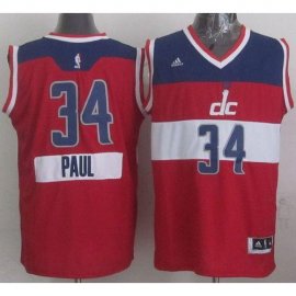 Washington Wizards #34 Paul Pierce Red 2014-15 Christmas Day Stitched NBA Jersey