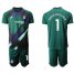 Chelsea #1 Arrizabalaga Green Goalkeeper Soccer Club Jersey