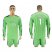 Leicester City #1 Schmeichel Green Goalkeeper Long Sleeves Soccer Club Jersey