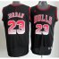 Chicago Bulls 23 Michael Jordan Black Vibe Fashion Revolution 30 Swingman Jersey Cheap