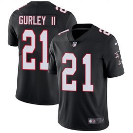 Nike Atlanta Falcons #21 Todd Gurley II Black Alternate Mens Stitched NFL Vapor Untouchable Limited Jersey