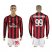 AC Milan #99 Donnarumma Home Long Sleeves Soccer Club Jersey