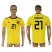 Belgium #21 Carrasco Away Soccer Country Jersey