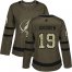 Adidas Tampa Bay Lightning #19 Barclay Goodrow Green Salute to Service Womens Stitched NHL Jersey