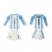Argentina #1 Romero Home Long Sleeves Kid Soccer Country Jersey