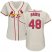 St.Louis Cardinals #48 Harrison Bader Cream Alternate Womens Stitched MLB Jersey