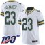 Nike Green Bay Packers #23 Jaire Alexander White Mens Stitched NFL 100th Season Vapor Limited Jersey