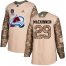 Adidas Colorado Avalanche #29 Nathan MacKinnon Camo Authentic 2022 Stanley Cup Champions Veterans Day Stitched NHL Jersey Mens