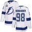 Adidas Tampa Bay Lightning #98 Mikhail Sergachev White Road Authentic 2020 Stanley Cup Champions Stitched NHL Jersey