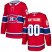 Mens Adidas Canadiens Personalized Authentic Red Home NHL Jersey