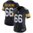 Nike Pittsburgh Steelers #66 David DeCastro Black Alternate Womens Stitched NFL Vapor Untouchable Limited Jersey