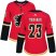 Adidas Calgary Flames #23 Sean Monahan Red Home Authentic Womens Stitched NHL Jersey