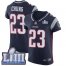 Nike New England Patriots #23 Patrick Chung Navy Blue Team Color Super Bowl LIII Bound Mens Stitched NFL Vapor Untouchable Elite Jersey