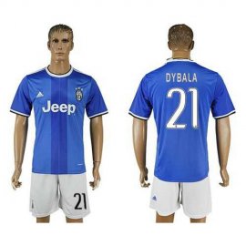 Juventus #21 Dybala Away Soccer Club Jersey