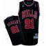 Chicago Bulls 91 Rodman Black NBA Jerseys Cheap