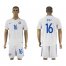Chile #16 Diaz Away Soccer Country Jersey