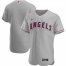 Los Angeles Angels Nike Gray Road 2020 Authentic Team Jersey