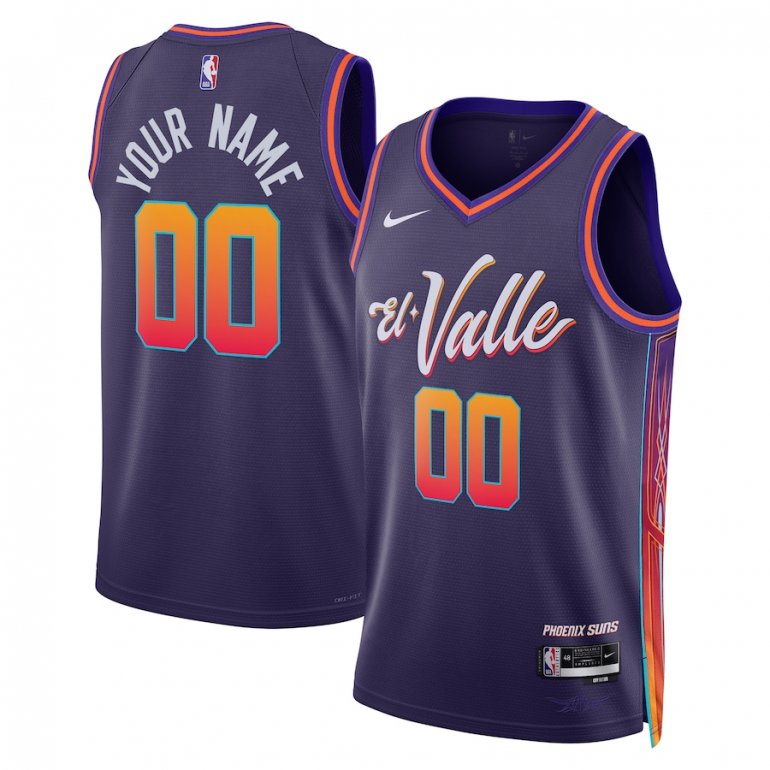 Phoenix Suns Nike Unisex 2023/24 Custom Swingman Jersey – Purple – City Edition Phoenix Suns Nike Unisex 2023/24 Custom Swingman Jersey – Purple – City Edition