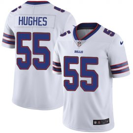 Nike Buffalo Bills #55 Jerry Hughes White Mens Stitched NFL Vapor Untouchable Limited Jersey
