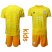 Leicester City Blank Yellow Goalkeeper Kid Soccer Club Jersey