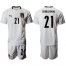 Italy #21 Donnarumma Away Soccer Country Jersey