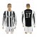 Juventus #17 Mandzukic Home Long Sleeves Soccer Club Jersey