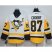 Pittsburgh Penguins #87 Sidney Crosby White New Away Stitched NHL Jersey